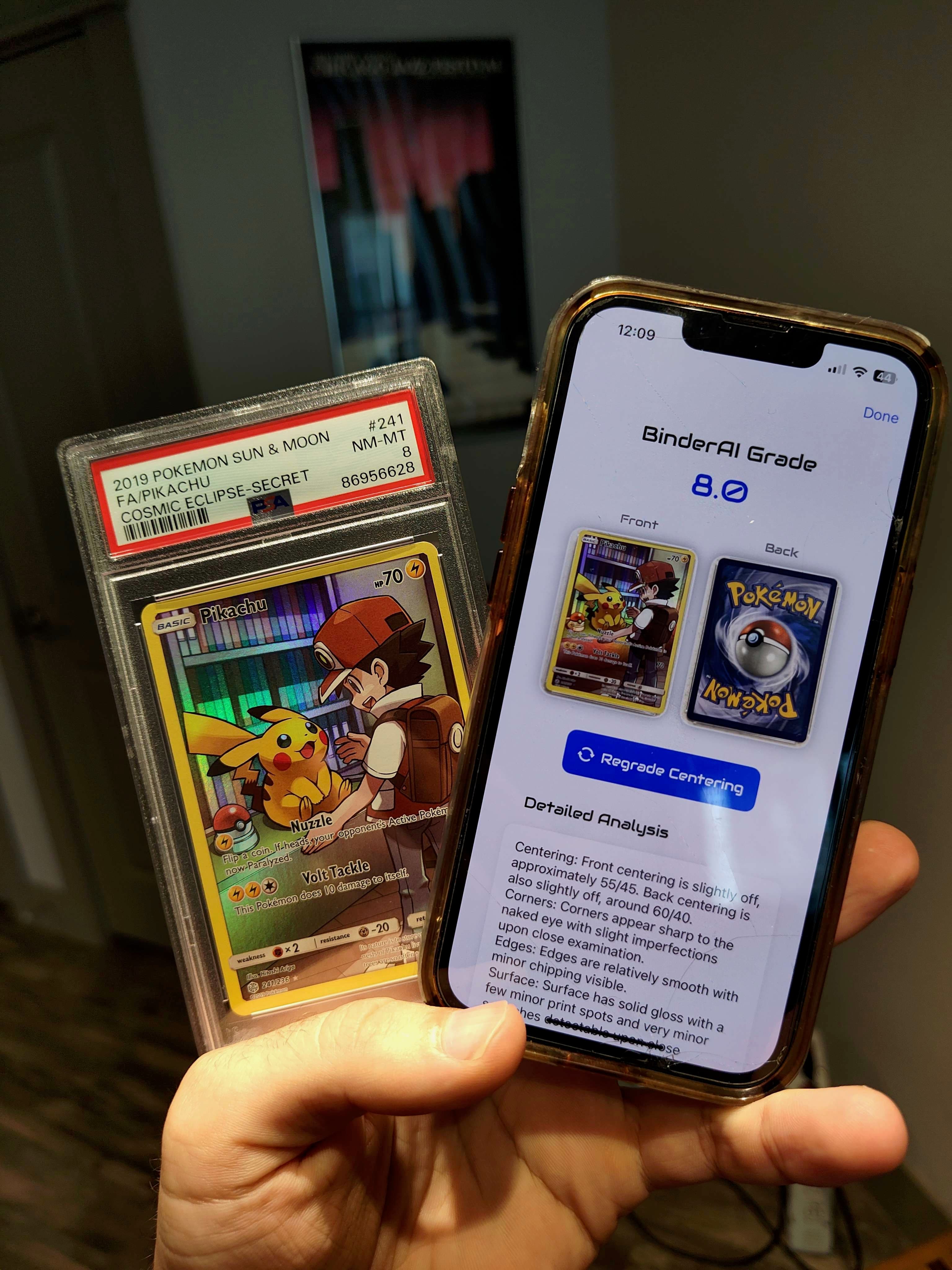 Graded Baseball Card Scan