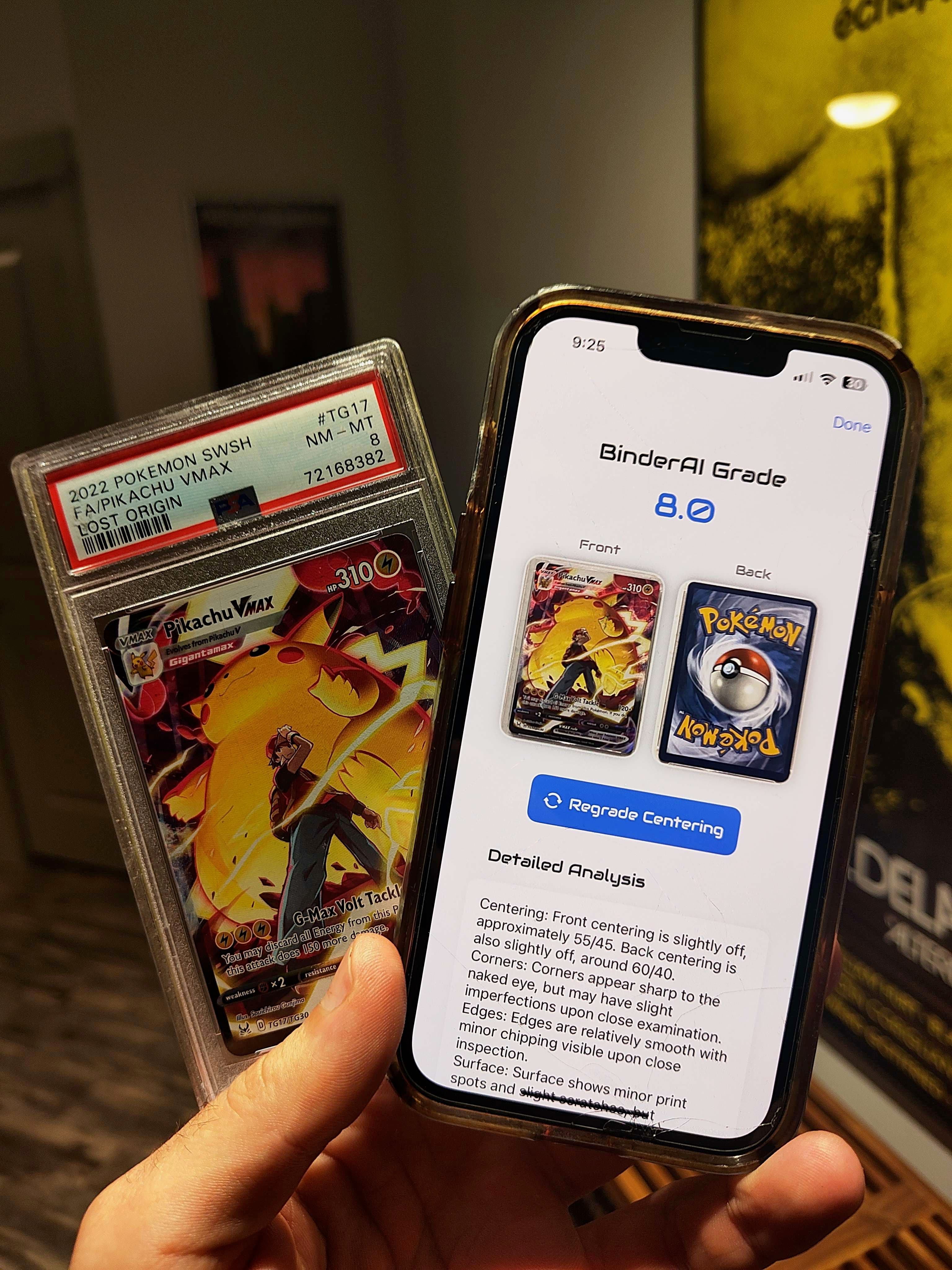 Trading Card Analysis Result